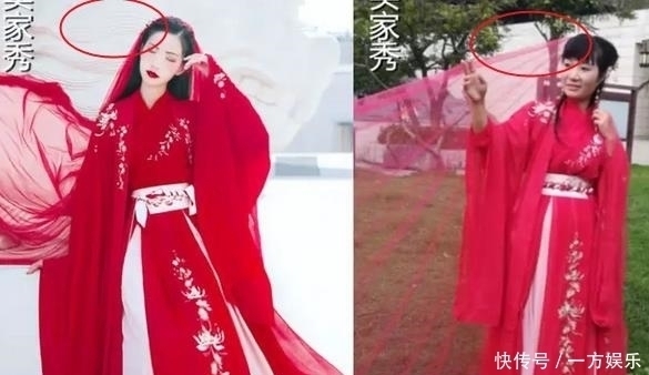 卖家秀|汉服的买家秀VS卖家秀,最后一张好尴尬,网友:真省布料!