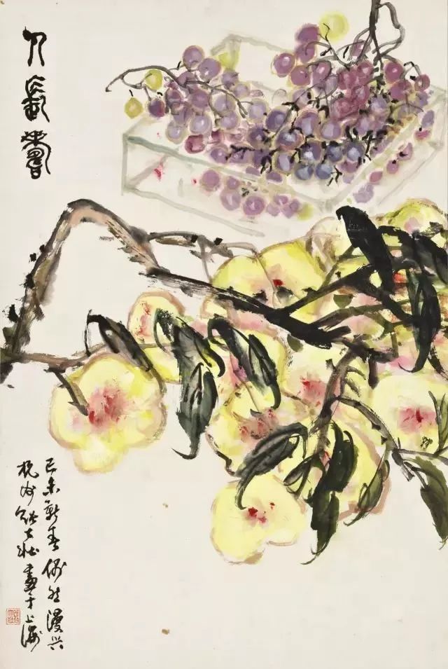 华新罗&张大壮：人淡如菊，以“没骨法”画虾，自创一格