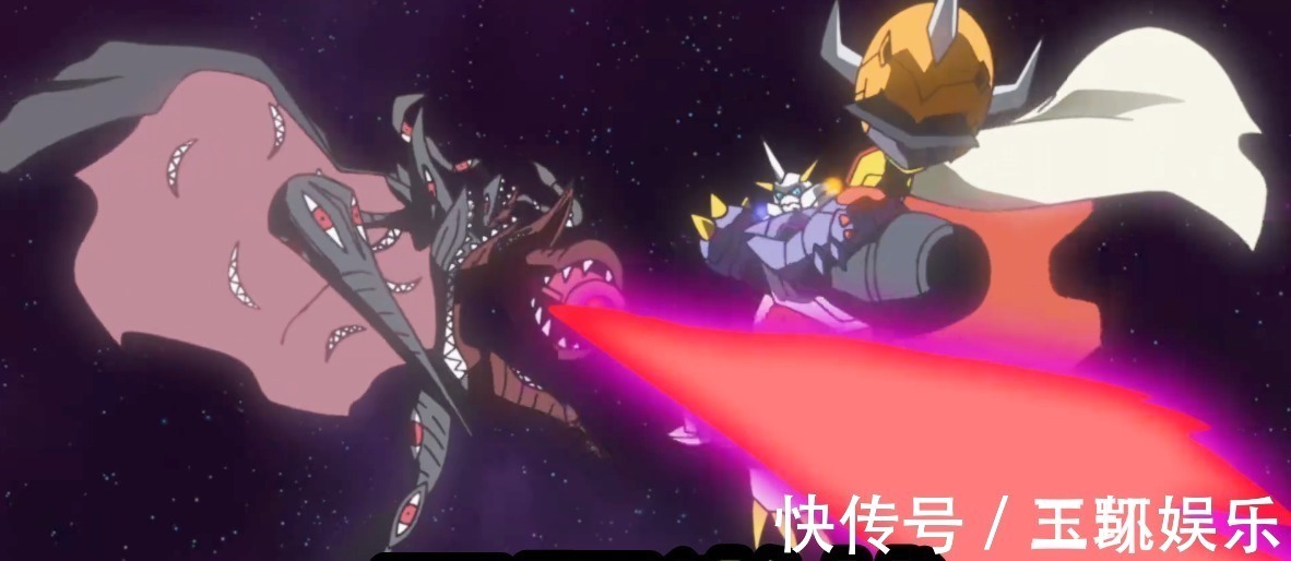 本体|新数码宝贝大结局!奥米加兽终极进化,超合金奥米加诞生,一炮轰掉负面兽