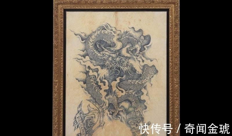 中国美术|最残忍的画家：给活猪纹身，取下猪皮装裱成画，一幅卖100万