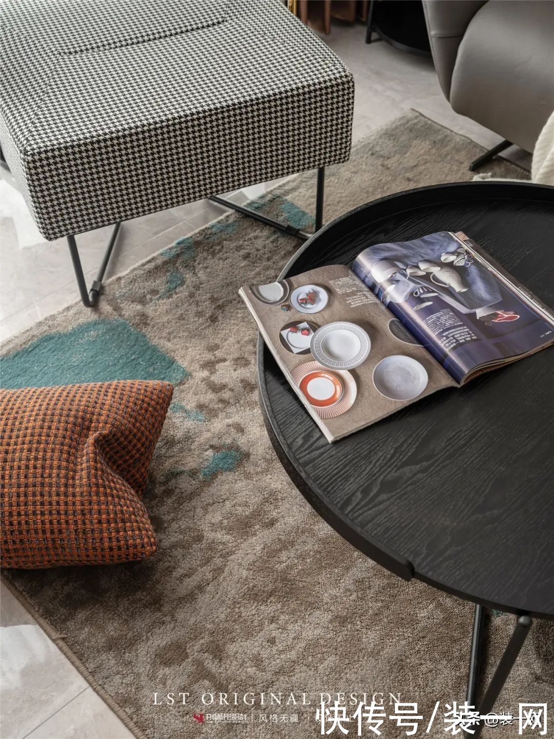 客餐厅|刘思彤设计｜119平三居室装修案例赏析 想要的设计全都有