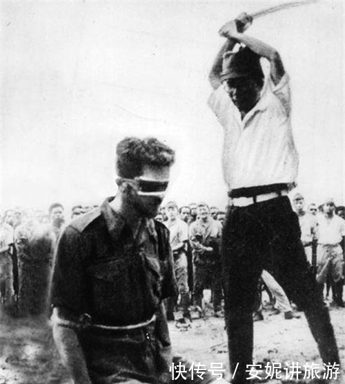 斩杀|二战著名的处决照:白人士兵被当众斩杀,日军却赔上了18万人性命