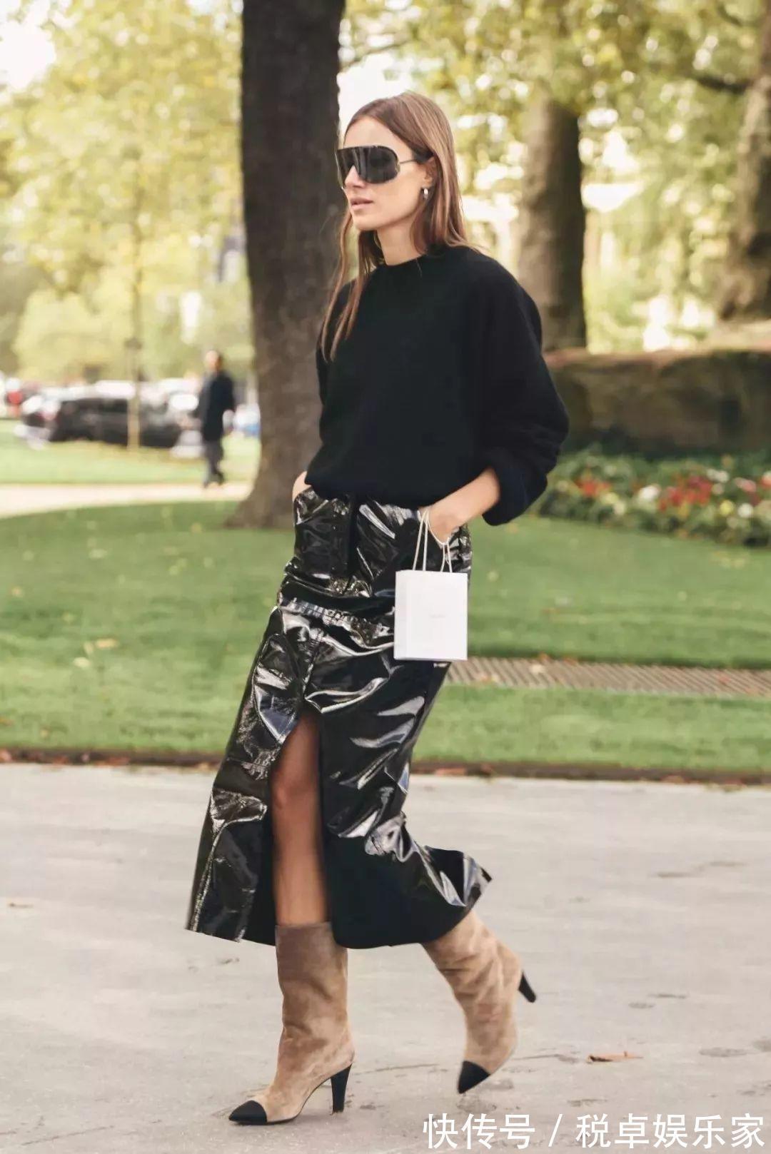 阔腿裤 30岁以上的女人这样穿卫衣,减龄又得体!快看时尚达人的穿搭心机