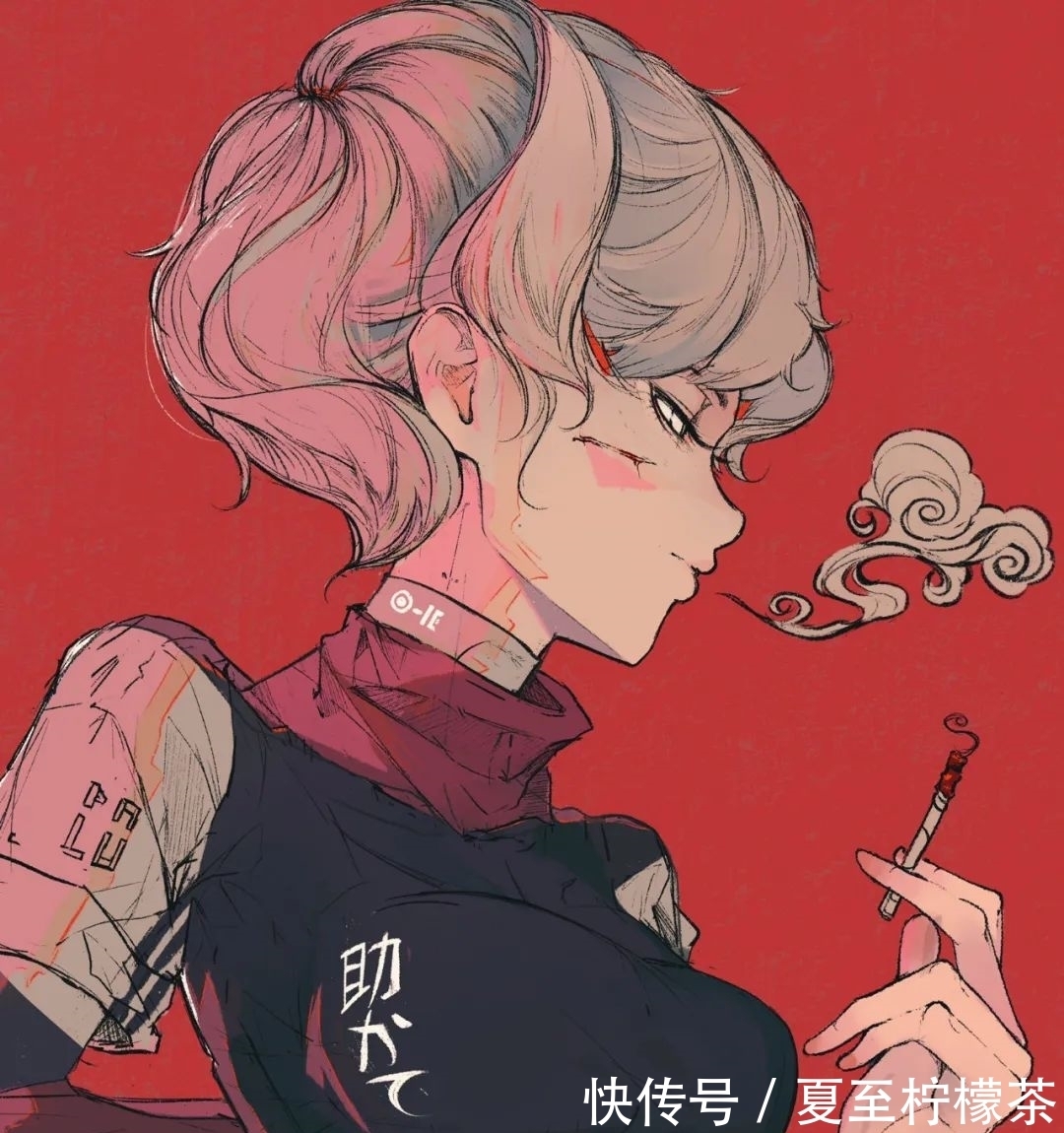 甜酷&插画师EllieMaplefox作品欣赏丨一大波甜酷头像壁纸来袭!