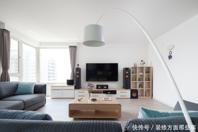实拍|112平米的留白设计 会不会太单调?来个实拍看看!