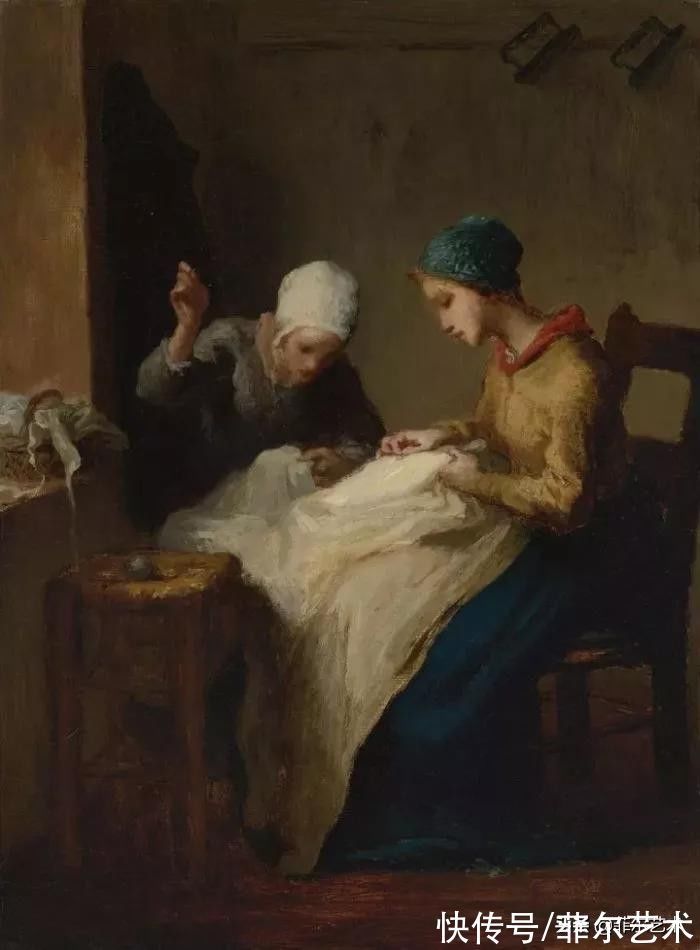 农民!大师就是大师~最穷苦潦倒的画家却画出了最温暖的画