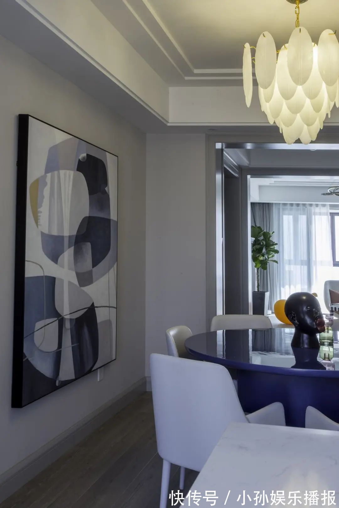 空间|180㎡浪漫小窝,蓝与粉、灰与白,优雅情趣,轻松舒适