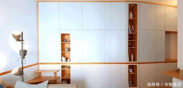 柜门|明明是一居室,打满墙柜子把2间卧室藏里面,30㎡要住一家4口!