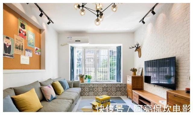 黑胡桃木|100㎡北欧风，三房改四房，六口之家，高颜值强势逆袭！