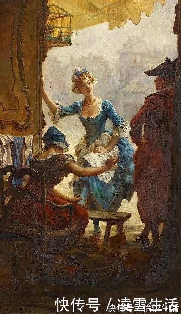 画家#精致而优雅——荷兰画家波蒂列耶作品中的女性形象