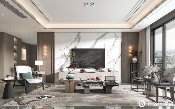 水墨|参观了他的122㎡新家，才懂得中式风的美，满眼都是诗情画意