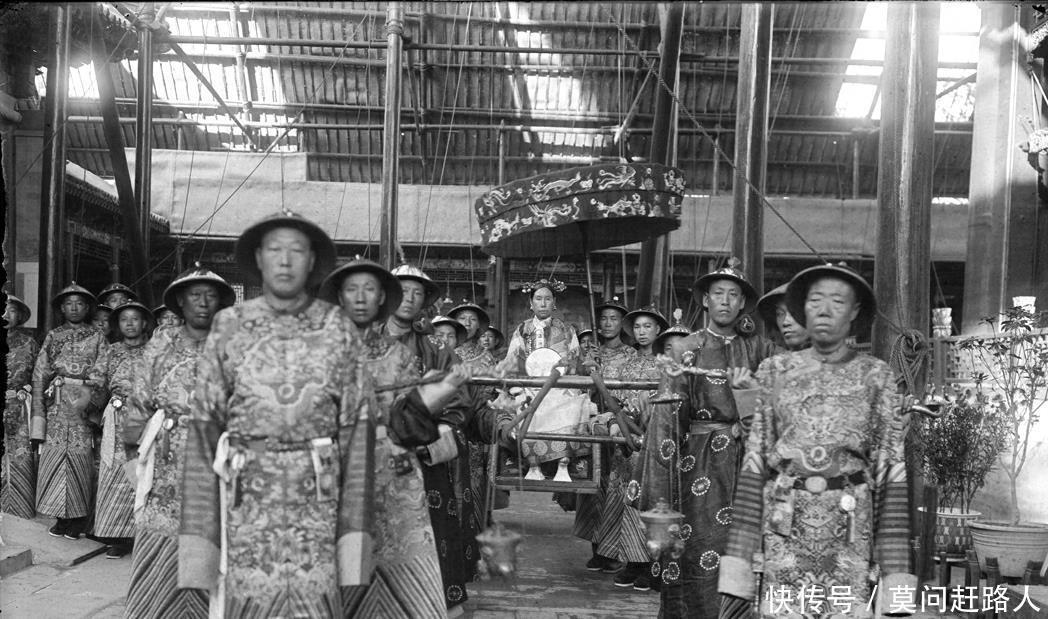 宫廷|慈禧太后的罕见照片,一窥晚清皇族最后的宫廷生活!