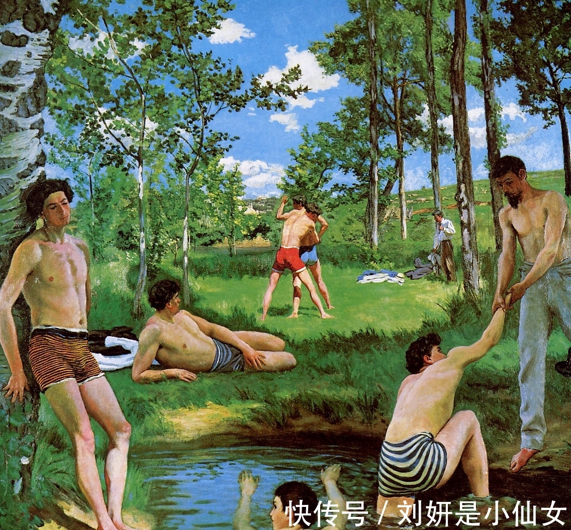 西斯莱!法国印象派最初四人组之一巴齐耶的十幅最美绘画