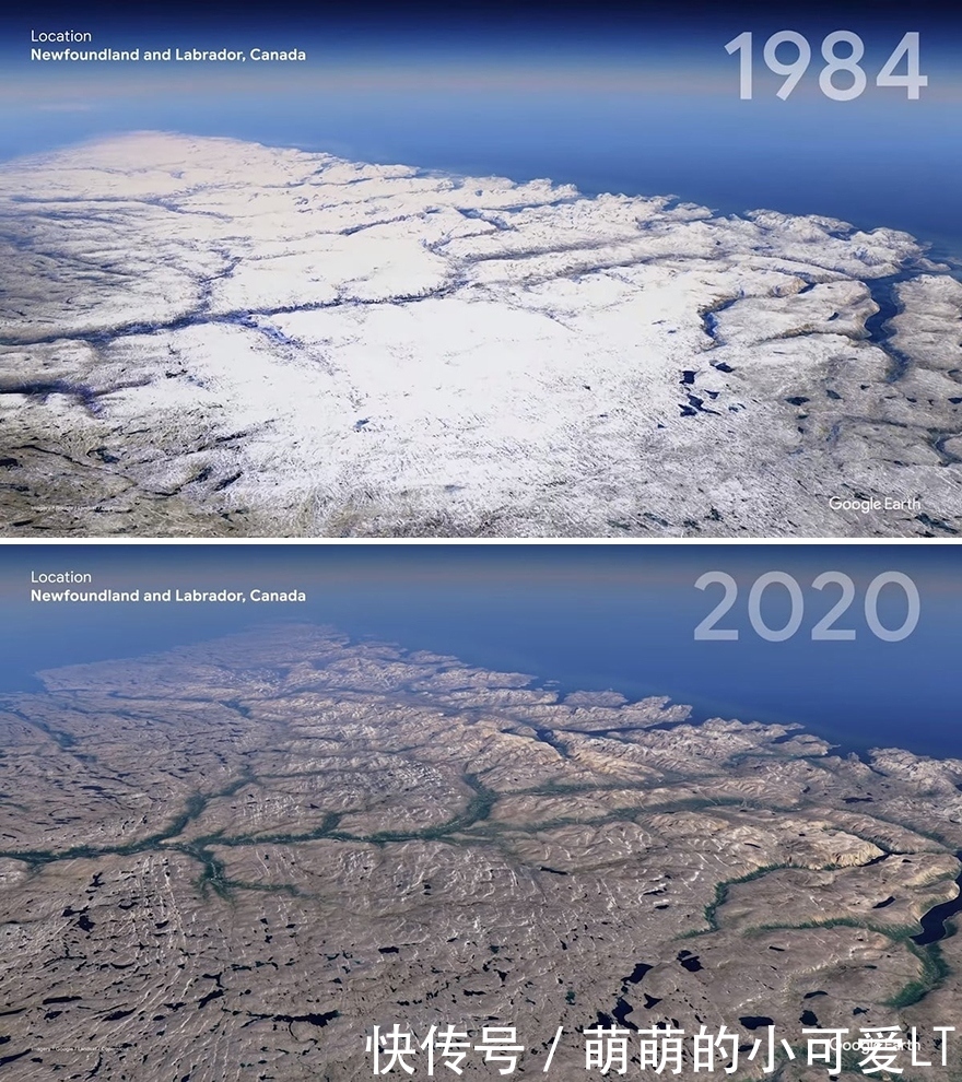 恩赖特 16张卫星图像显示我们的星球在36年内发生了巨大的变化