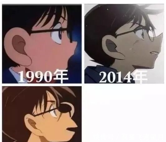 龙珠|长大的动漫角色静香不再清纯,皮卡丘变瘦,柯南不成人形