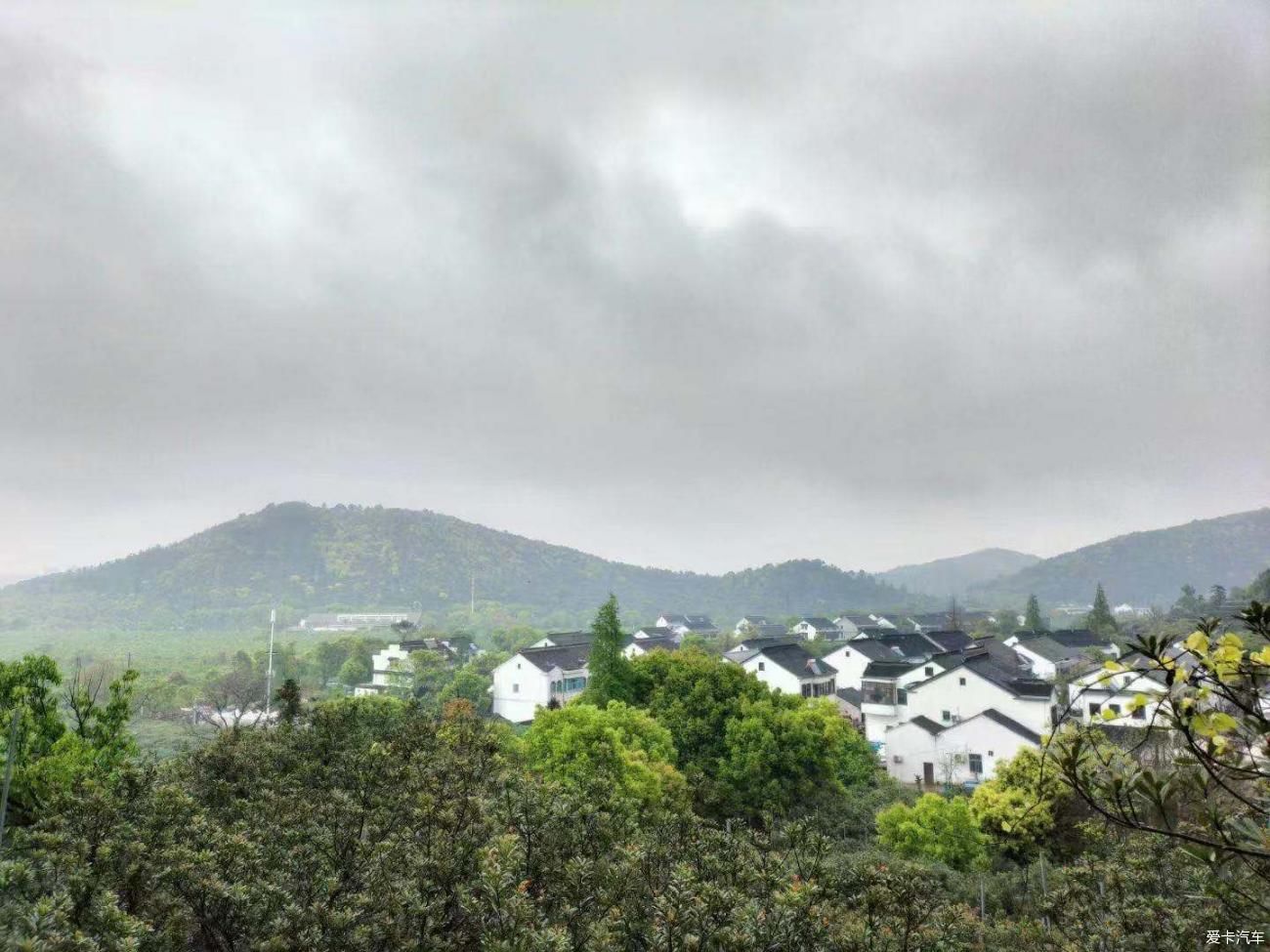 细雨邂逅虞山