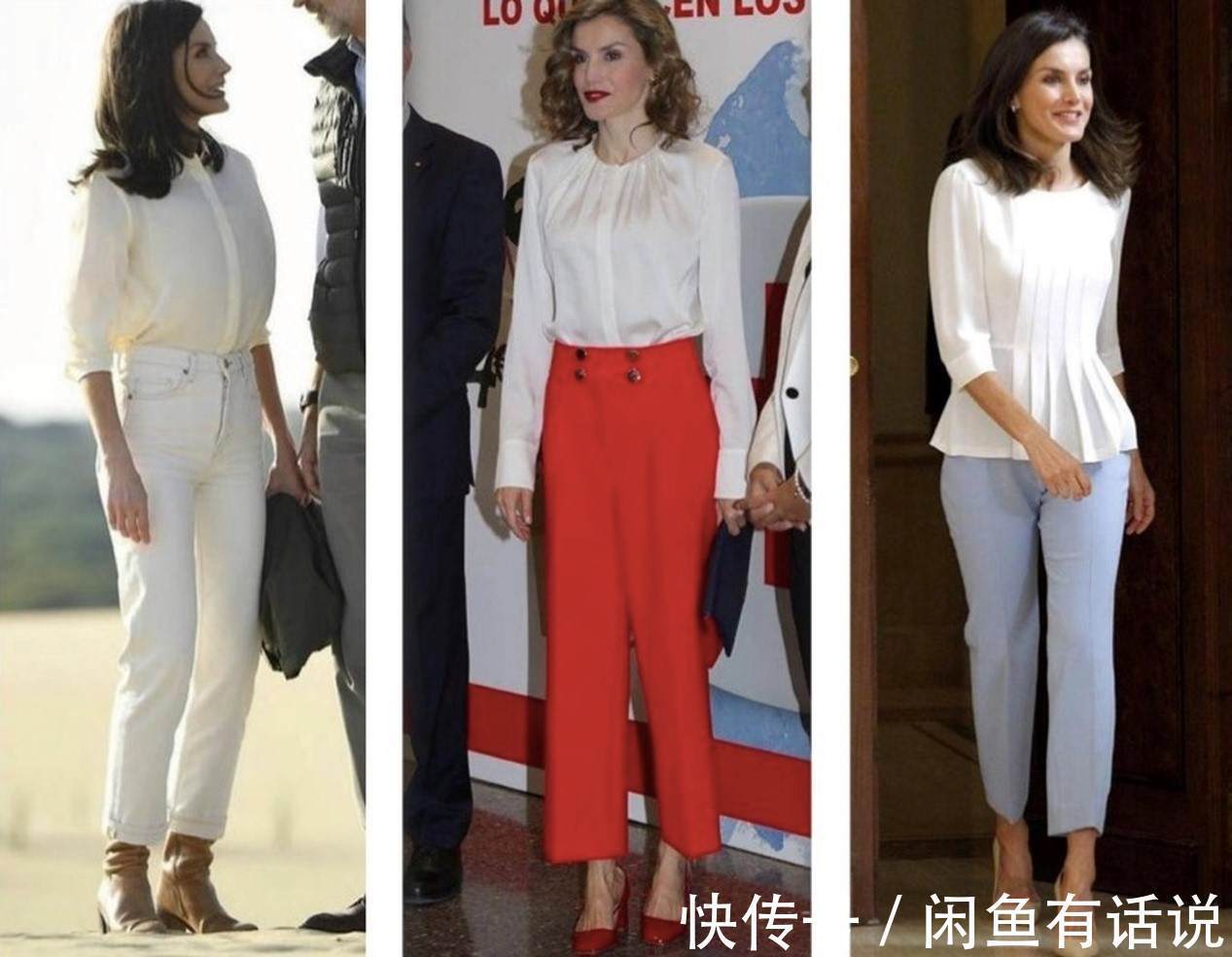 基础款|50岁穿衣高级比时髦更重要,学西班牙王后这样穿,优雅的不动声色