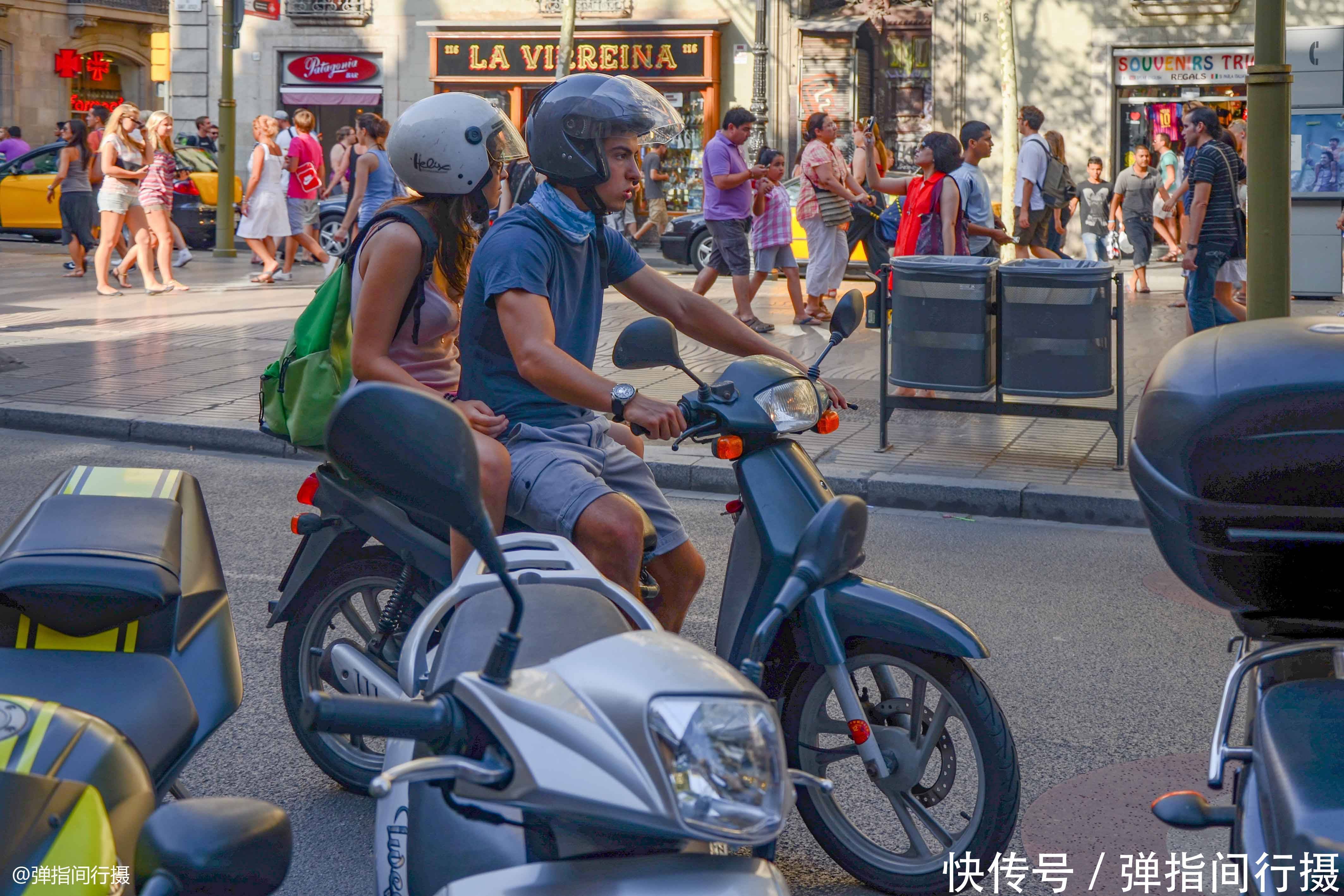 巴塞罗那 西班牙著名的“流浪者大街”,汇聚全球街头艺人,成一道别样风景