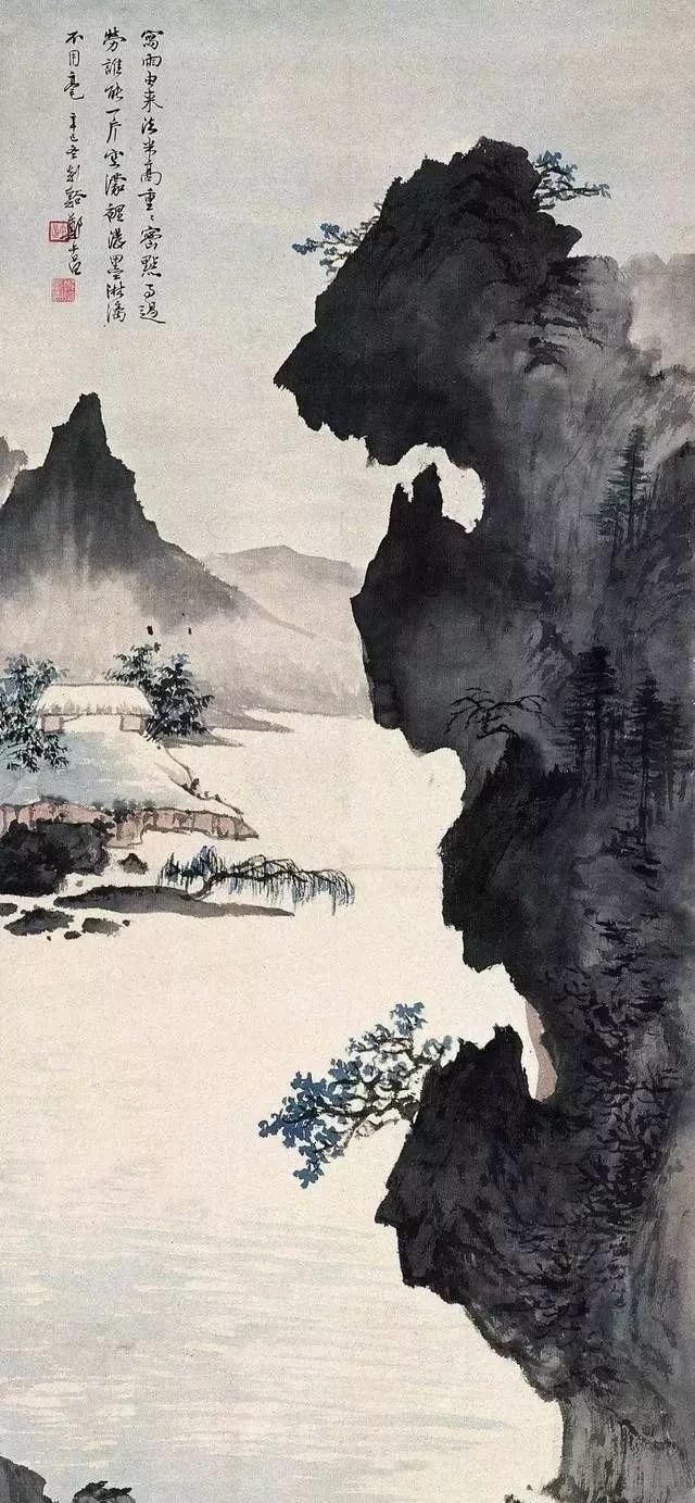 大家$民国竟然有这样一位山水画大家,极为罕见,太美了!