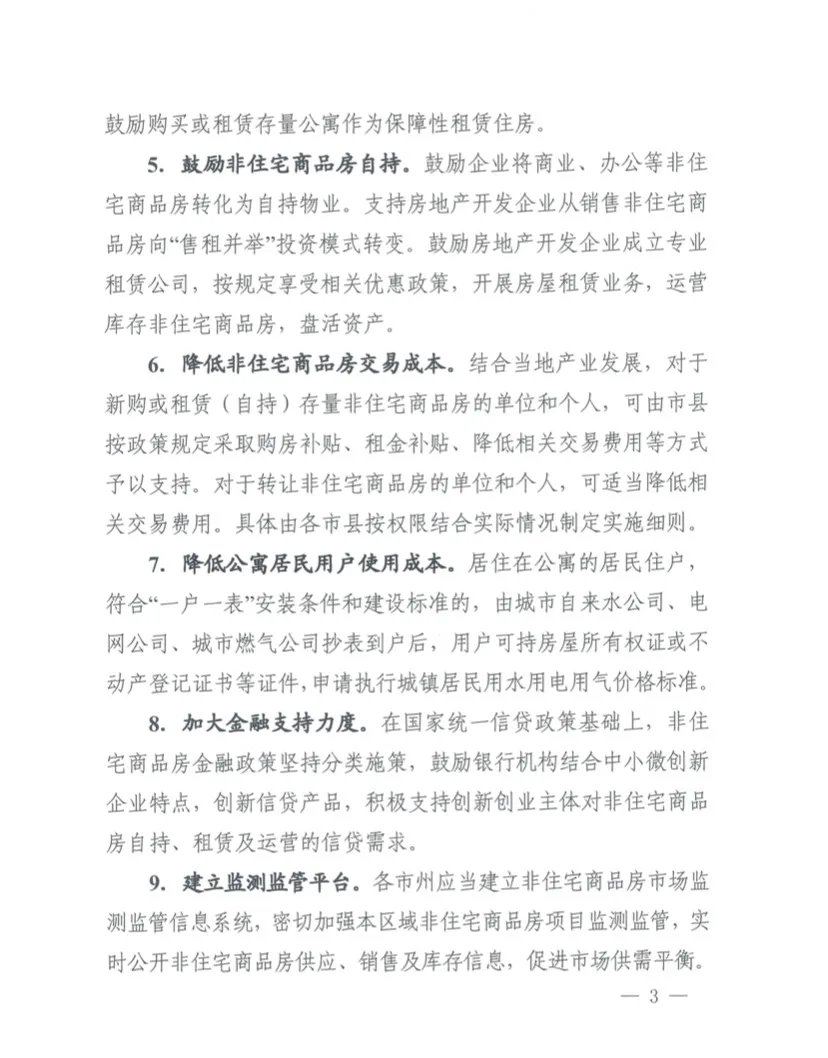 商住|重磅！降低交易成本、支持商改住……助推非住宅商品房去库存
