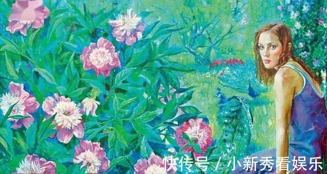 女画家@俄罗斯女画家油画作品，色彩绚丽