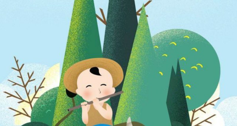 考官点名14岁才子却不敢回应,考官写下14字相劝,才子回句更绝的!