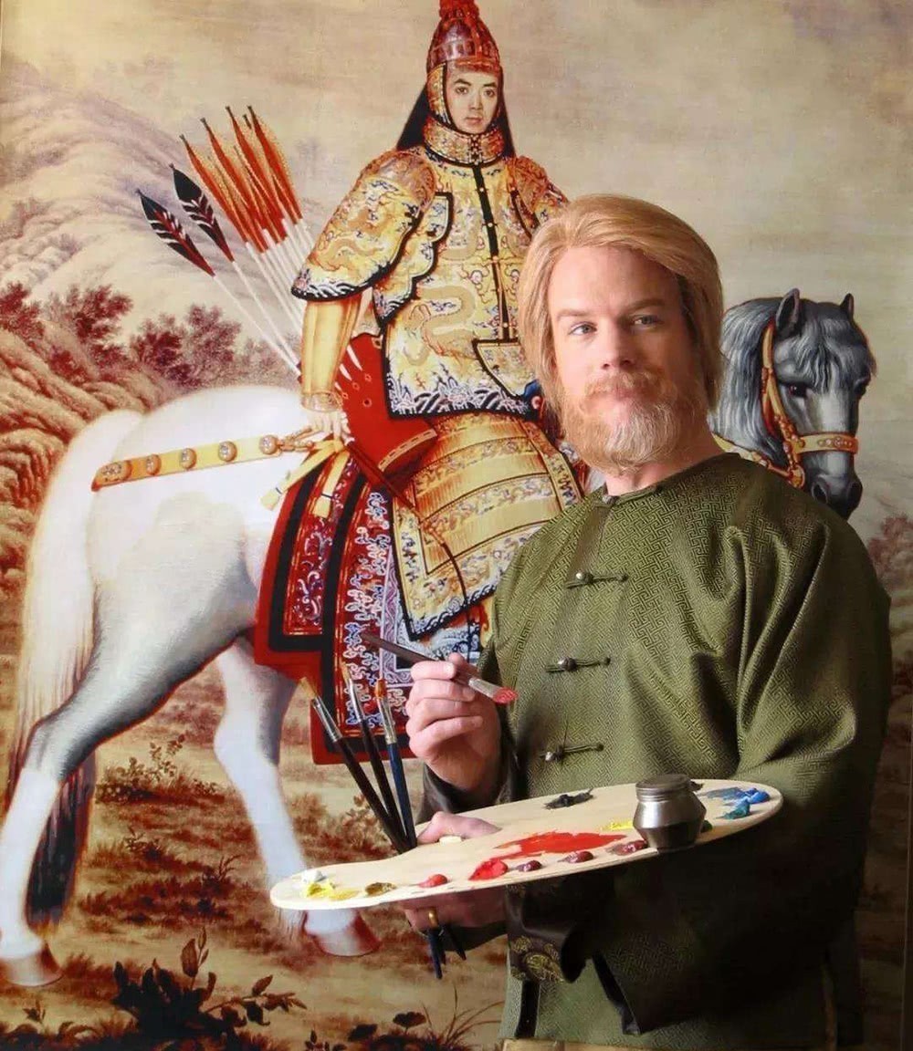 乾隆|历史上乾隆到底长啥样?美术馆古画揭露真相,网友:原来是单眼皮