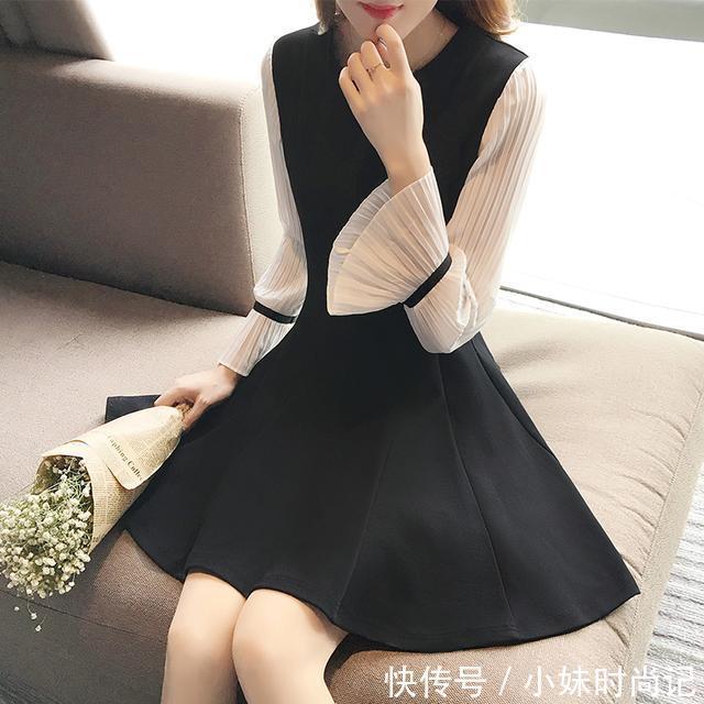 小香风 好看修身裙子,时尚甜美,细腰美腿轻松穿出来