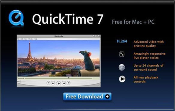 quicktime 7专业破解版 v7.7.9-劳模下载
