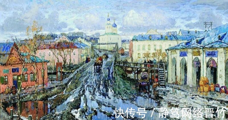 康斯坦丁|俄罗斯印象派画家,康斯坦丁诺维奇加勒巴多夫,油画作品欣赏
