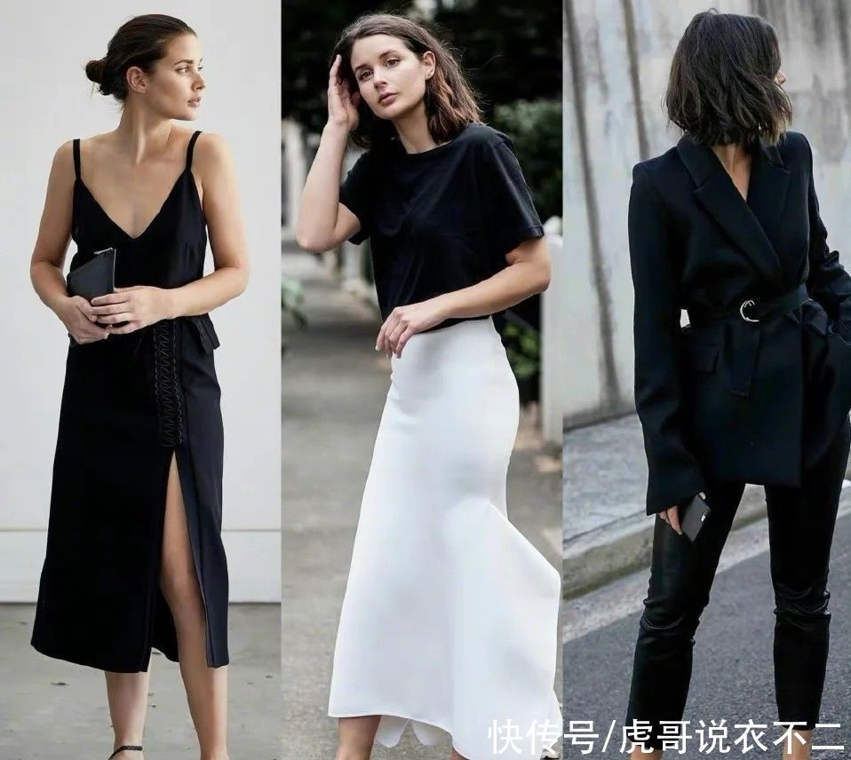 时髦精都爱的“干练简约风”，学会这4点小技巧，优雅又高级