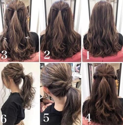 头发怎么扎好看又简单？学会这4招就行！