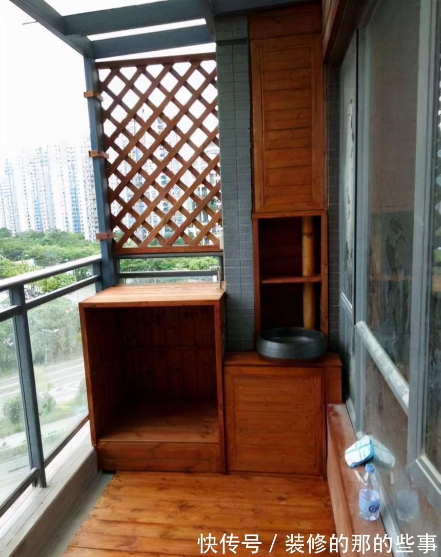 吊柜|还在阳台设计吊柜吗?看看现在大家都流行这么做了,时尚!