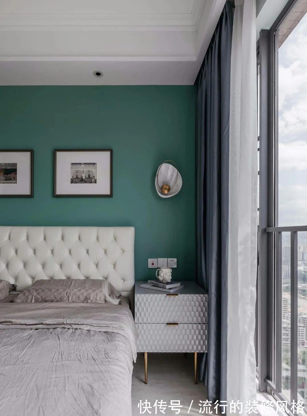 立体感|125㎡简约美式风,装修效果气度不凡,朋友看了都嫉妒!