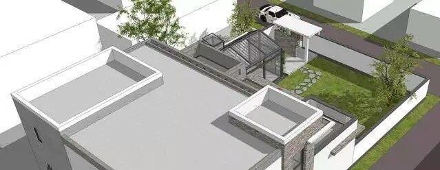 现代感|两层现代别墅，自带阳光房和大露台，更让人心动的是最美庭院