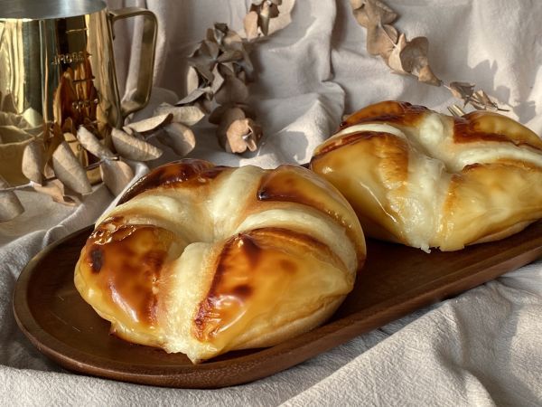 春田花花|南瓜芝士面包圈