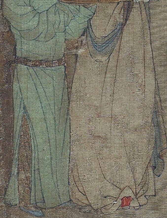 宫女&1200年前的一张宫女图,专家估价7000万,细节绘画是真漂亮