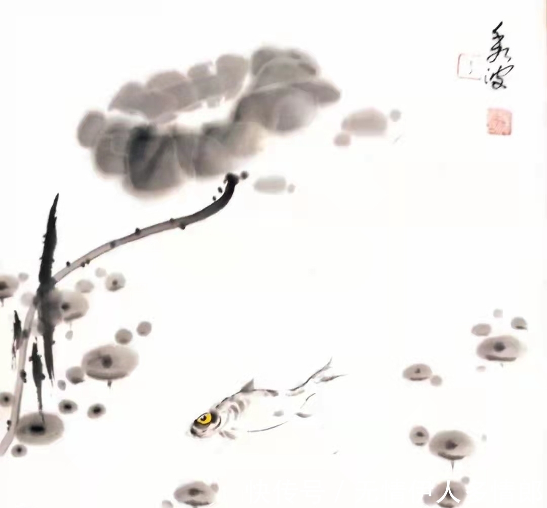 写意花鸟画@于秀波大写意国画 意境深邃 气韵灵动