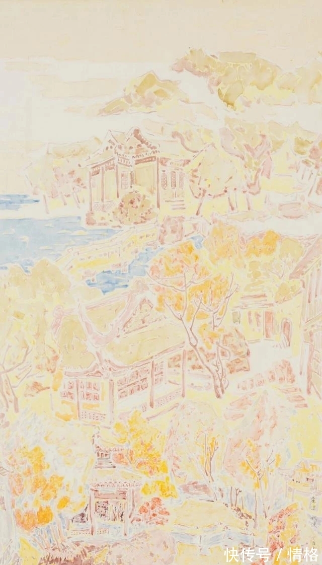 王跃奎#国家画院|王跃奎的山水画,“洋气十足”的山水画!