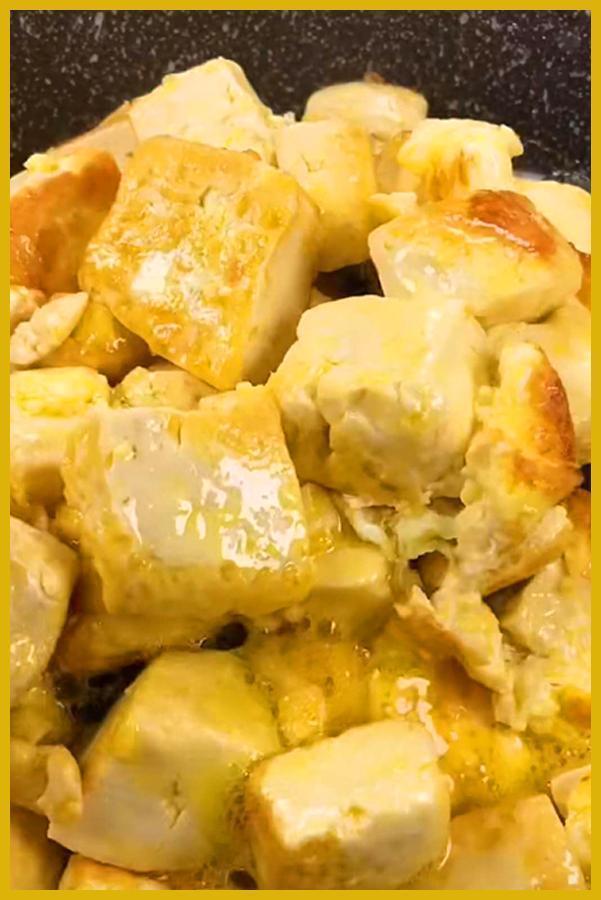 二娃|1块豆腐2个鸡蛋拌一拌，炖一锅都不够家人吃，快来学习吧