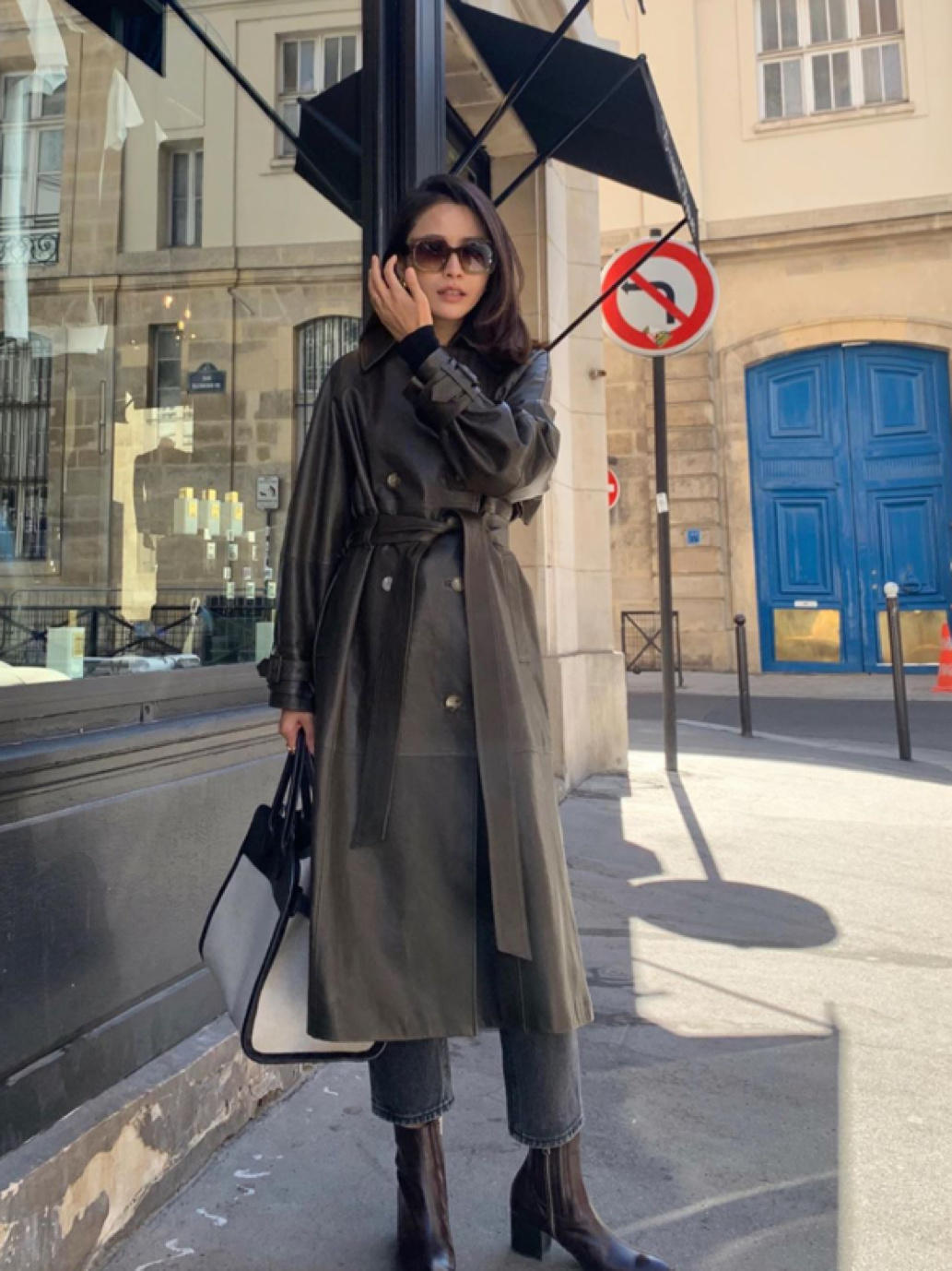 大衣|你离时髦精只差一件“皮大衣”,打扮潇洒舒适不扮嫩,适合普通人