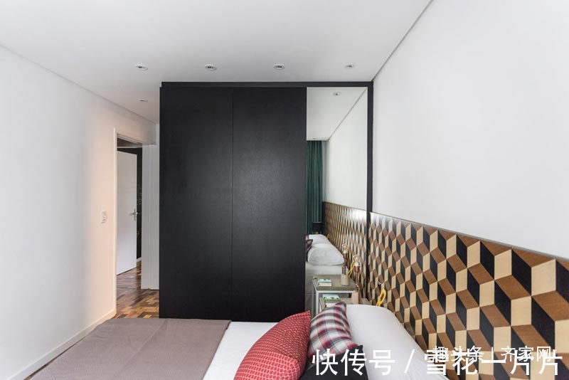 地中海|70平简约风,带有巴西的热情和爱!黑板墙设计,适合小朋友们学习