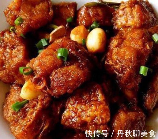 香菇炒豌豆|美食推荐糖醋里脊，香菇炒豌豆，香辣烧鱼块，梅菜扣肉的做法