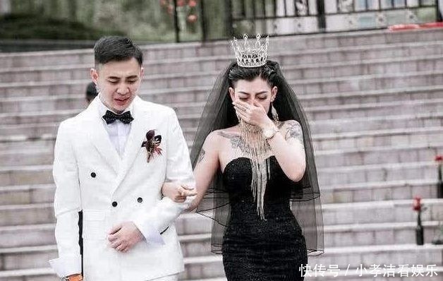 因为穿黑色婚纱走红的“花臂新娘”,如今却变成这样!