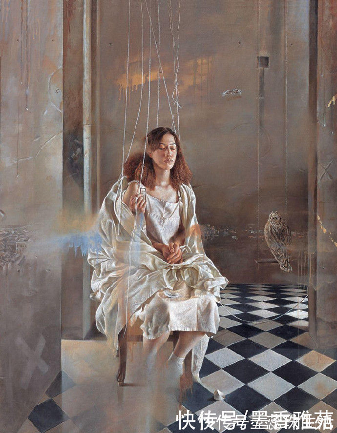 油画作品|古典与浪漫的结合,著名艺术家李晓刚人体油画作品欣赏