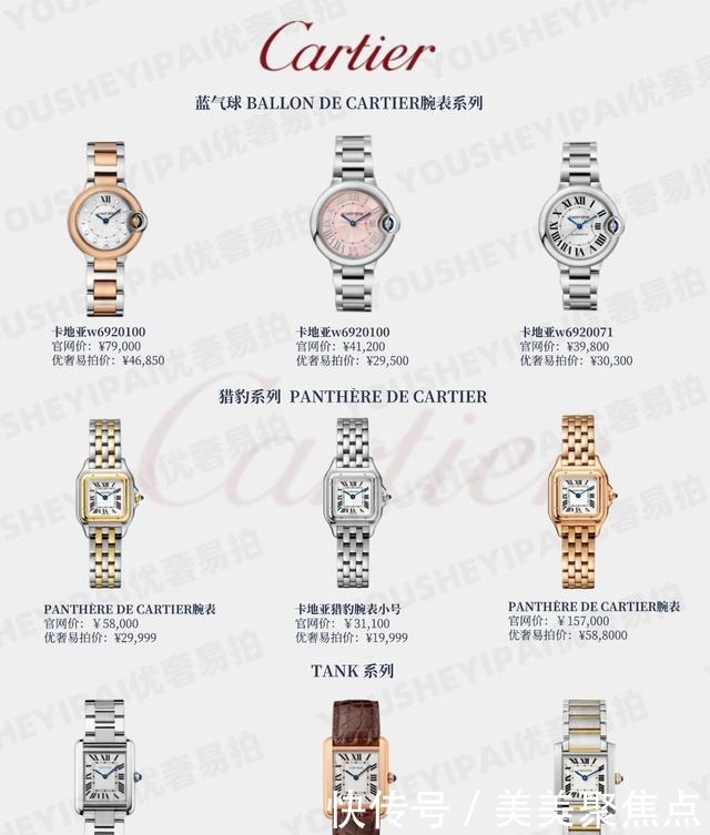 鉴定|二手奢侈品鉴定｜经典高颜值大牌女表推荐，明星同款二手价格