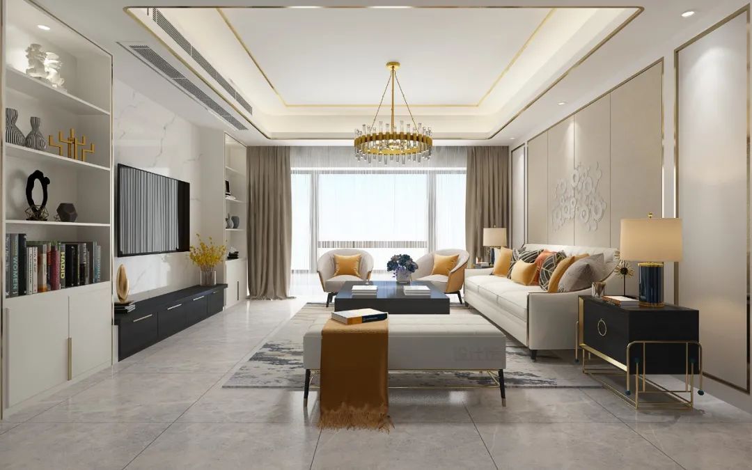 电视墙|定制柜做电视墙，收纳能力真的强！客厅不想杂乱，就照着装