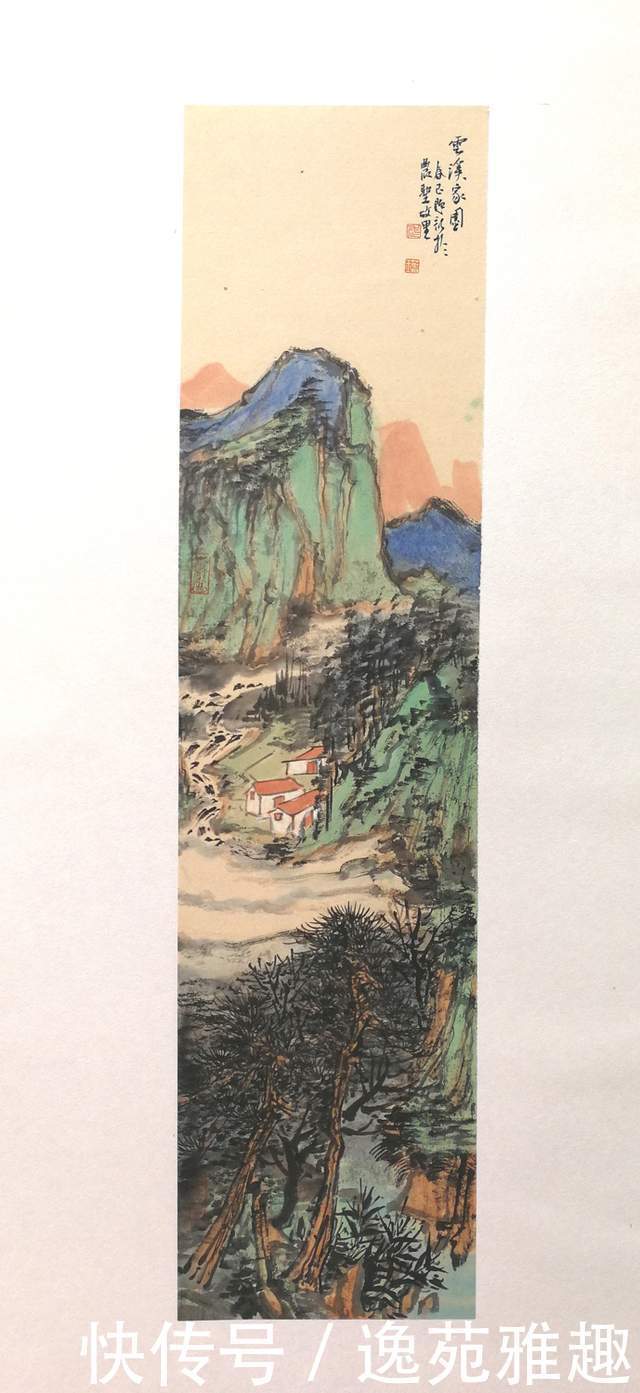 以山水为|「画作欣赏」会当凌绝顶,一览众山小,画家武春玉作品欣赏