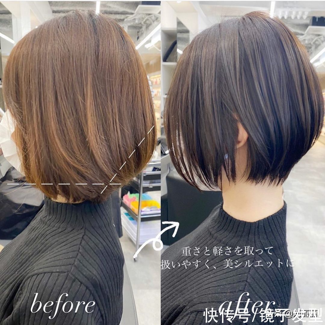 越来越多的女性短发这样剪，利落时尚又显瘦，忍不住也想剪同款