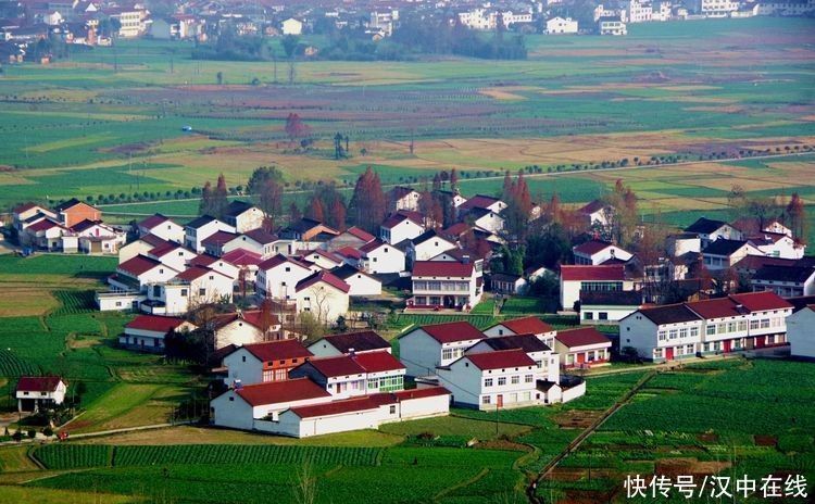 老年|汉中南郑有个地方叫马鞍山，好一派田园风光